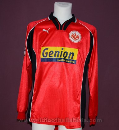 Eintracht Frankfurt Home football shirt 2000 - 2001