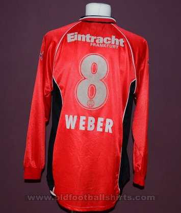 Eintracht Frankfurt Home football shirt 2000 - 2001