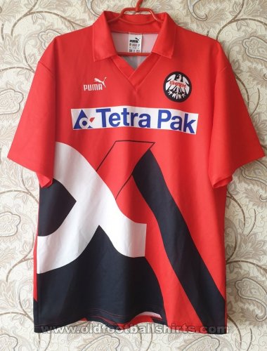 Eintracht Frankfurt Home football shirt 1993 - 1994