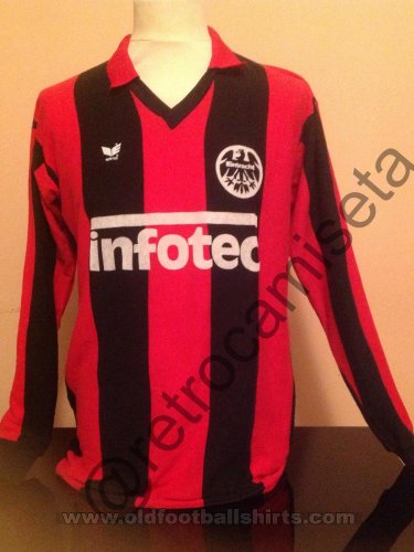 Eintracht Frankfurt Home football shirt 1981 - 1982