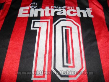 Eintracht Frankfurt Away football shirt 1991 - 1992