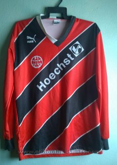 Eintracht Frankfurt Home football shirt 1988 - 1989