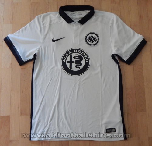 Eintracht Frankfurt Away football shirt 2015 - 2016