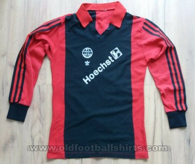 Eintracht Frankfurt Home football shirt 1986 - 1988