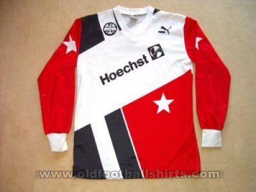 Eintracht Frankfurt Home football shirt 1991 - 1992