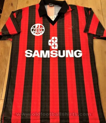 Eintracht Frankfurt Away football shirt 1991 - 1992