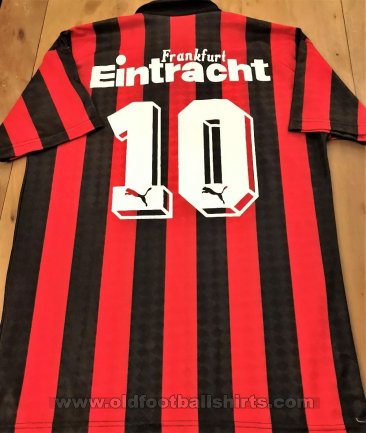 Eintracht Frankfurt Away football shirt 1991 - 1992