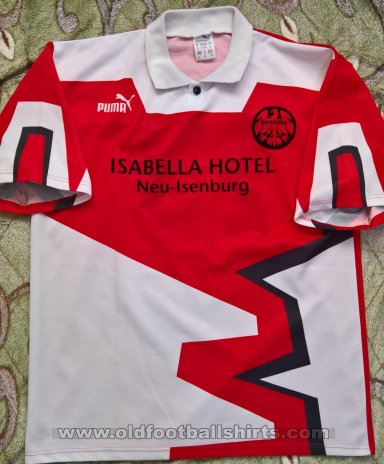 Eintracht Frankfurt Away football shirt 1992 - 1993