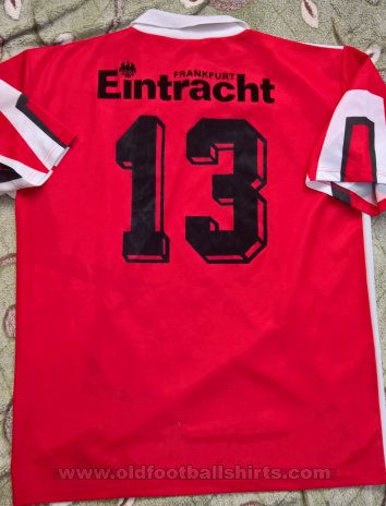 Eintracht Frankfurt Away football shirt 1992 - 1993