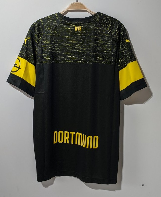 Rebobinar Merecer habilidad Borussia Dortmund Visitante Camiseta de Fútbol 2018 - 2019. Sponsored by  Evonik