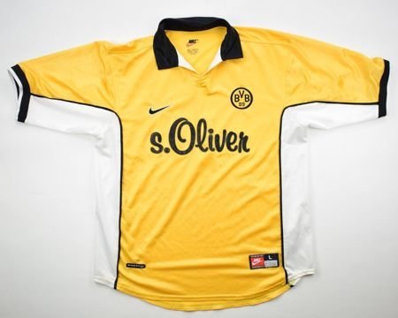 Maillot foot retro et vintage - Dortmund extérieur 1998/2000 - Le