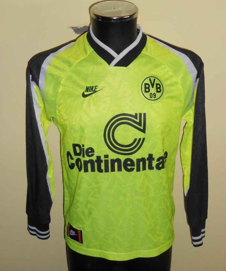 Dortmund Original Erima Retro Trikot 1995-96 