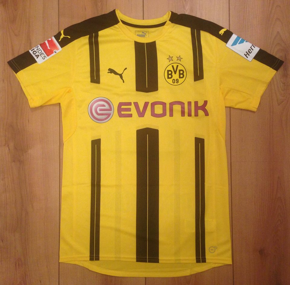 borussia dortmund uniforme 2017