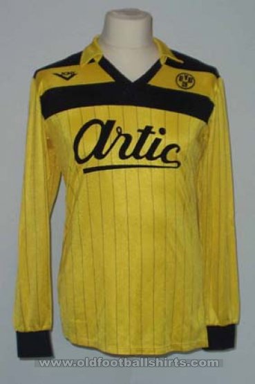 Borussia Dortmund Home Camiseta de Fútbol 1985 - 1986