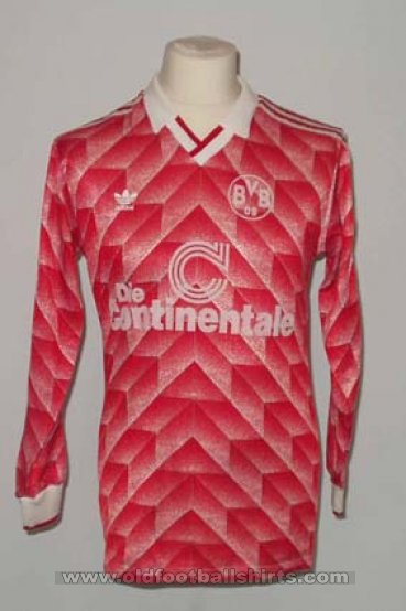 Borussia Dortmund חוץ חולצת כדורגל 1988 - 1989