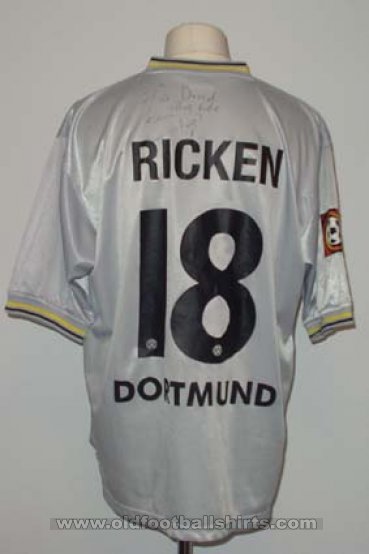 Borussia Dortmund Maglia da trasferta maglia di calcio 2000 - 2001 ...