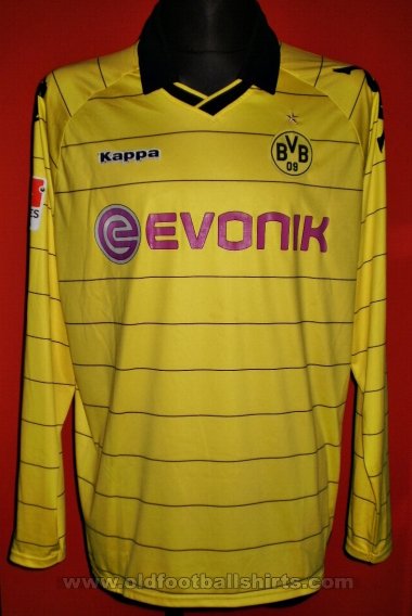 Borussia Dortmund Home maglia di calcio 2010 - 2011