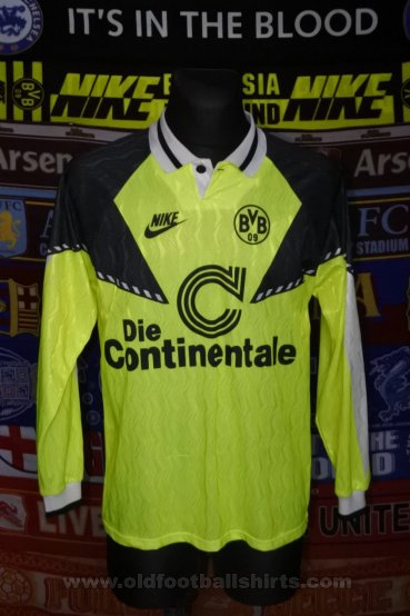 Borussia Dortmund Home Maillot de foot 1990 - 1991
