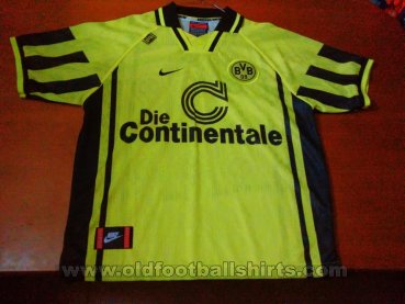 Borussia Dortmund Home Camiseta de Fútbol 1996 - 1997