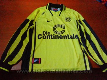 Borussia Dortmund Home Camiseta de Fútbol 1996 - 1997
