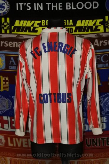 Energie Cottbus Away football shirt 1996 - 1997