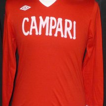 Hamburg Away football shirt 1974 - 1975 sponsored by Campari