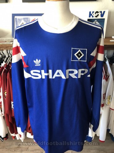 Hamburg Away football shirt 1990 - 1991