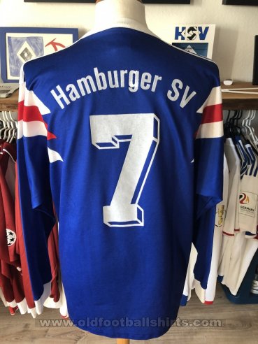 Hamburg Away football shirt 1990 - 1991