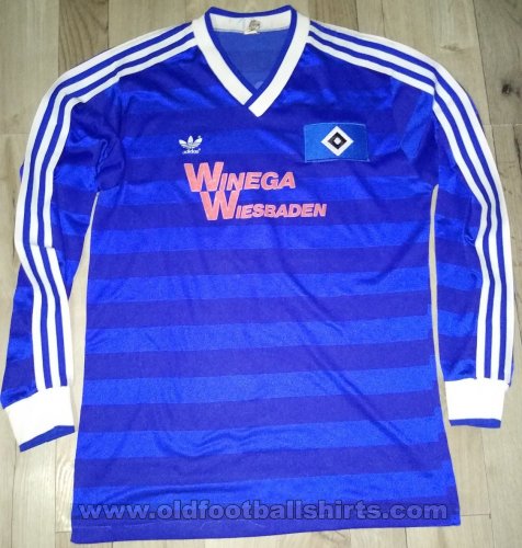 Hamburg Away football shirt 1988 - 1989