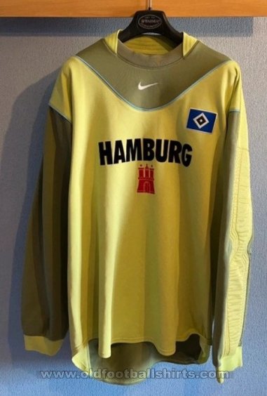 Hamburg Goalkeeper football shirt 2003 - 2004