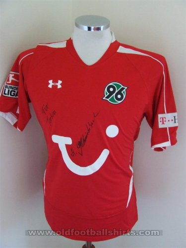 Hannover 96 Home baju bolasepak 2008 - 2009