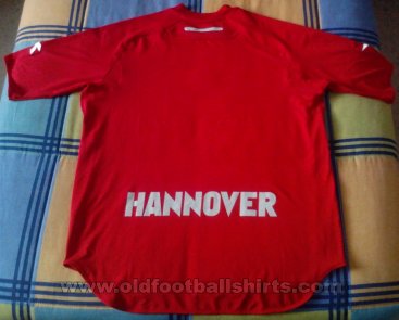 Hannover 96 Home baju bolasepak 2006 - 2007