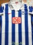 Hertha Home football shirt 2009 - 2010
