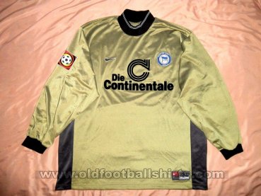 Hertha Goalkeeper football shirt 1999 - 2000