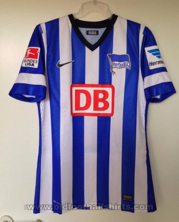 Hertha Home camisa de futebol 2013 - 2014