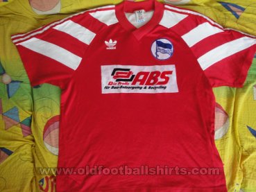 Hertha Away football shirt 1989 - 1990