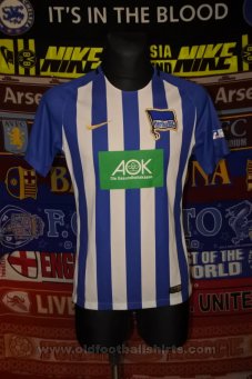 Hertha Home football shirt 2017