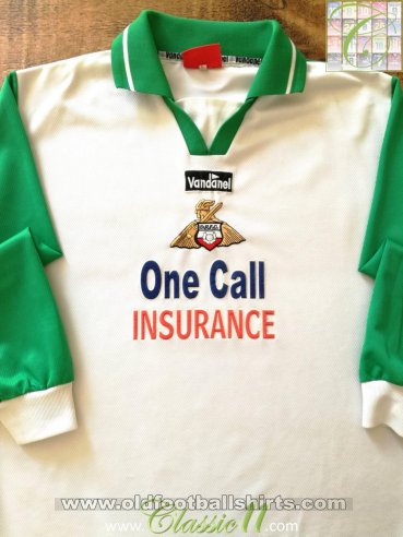 Doncaster Rovers Away football shirt 2001 - 2002