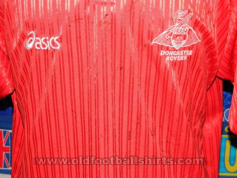 Doncaster Rovers Home football shirt 1999 - 2000