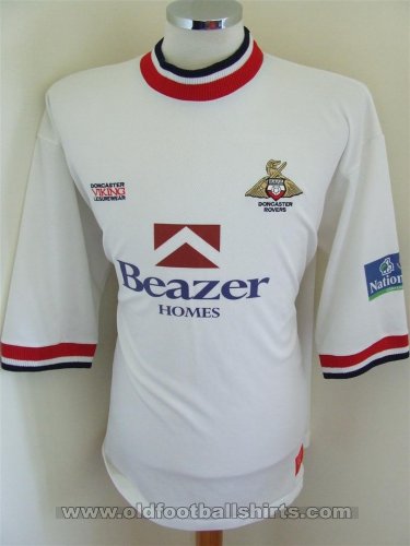 Doncaster Rovers Home football shirt 1999 - 2000