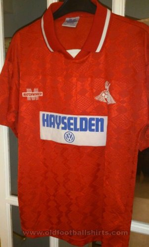 Doncaster Rovers Home football shirt 1995 - 1996