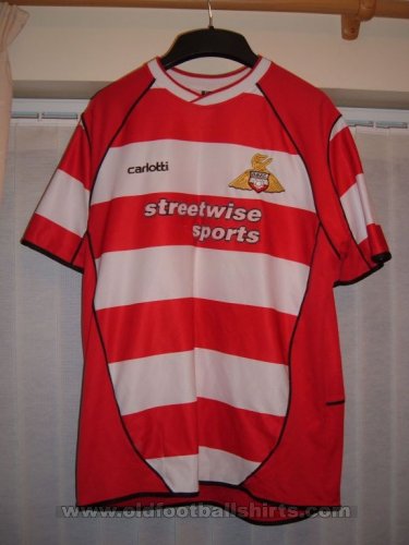 Doncaster Rovers Home football shirt 2003 - 2005