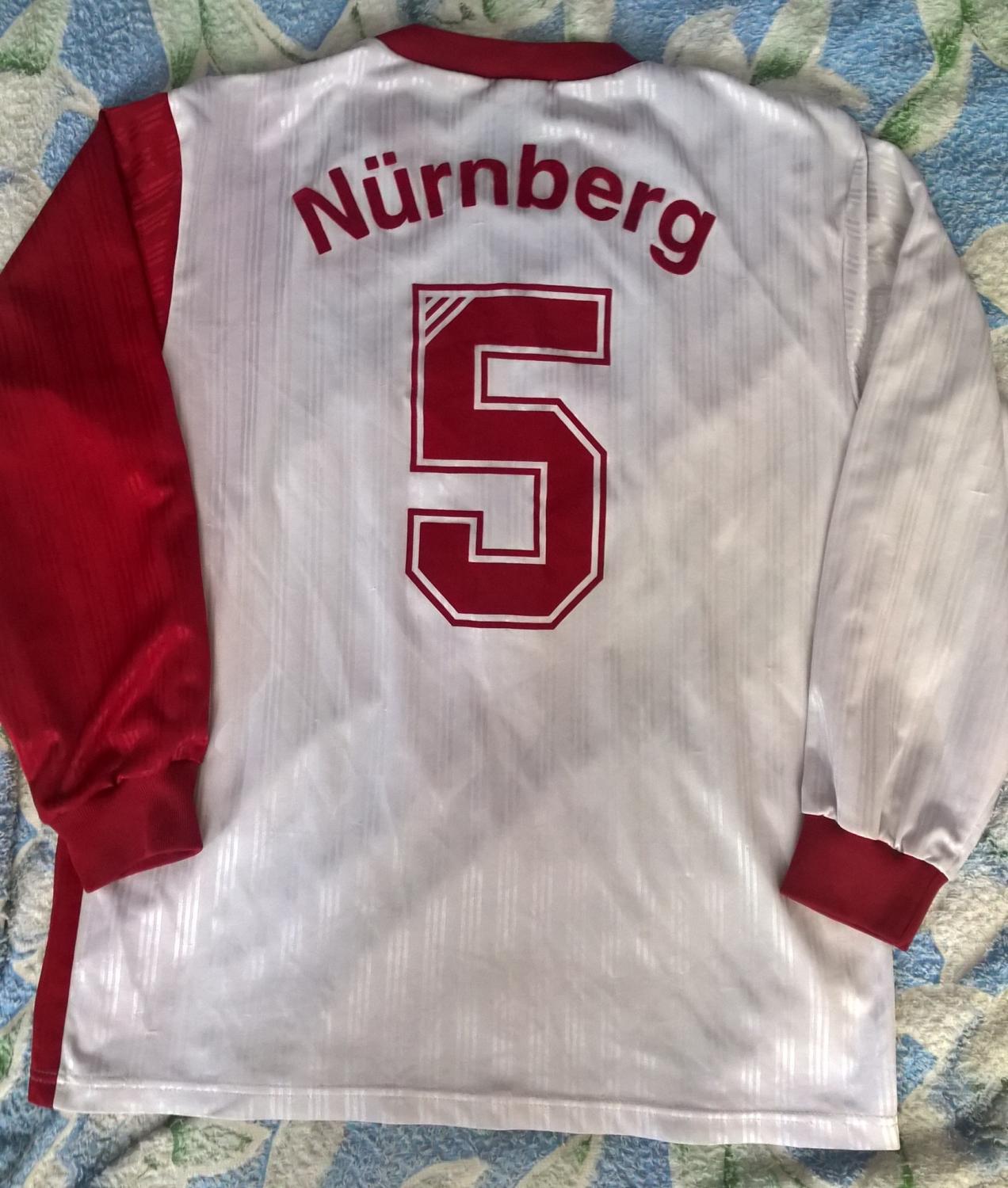 Nurnberg Third football shirt 1996 - 1997. Sponsored by Aro