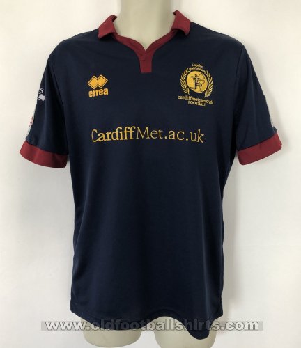 Cardiff Metropolitan University FC Away football shirt 2016 - 2017