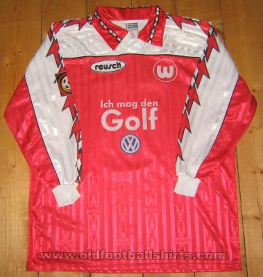 VfL Wolfsburg Away football shirt 1996 - 1997