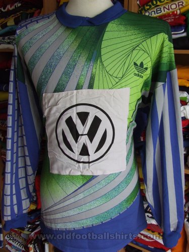 VfL Wolfsburg Goalkeeper football shirt 1991 - 1992