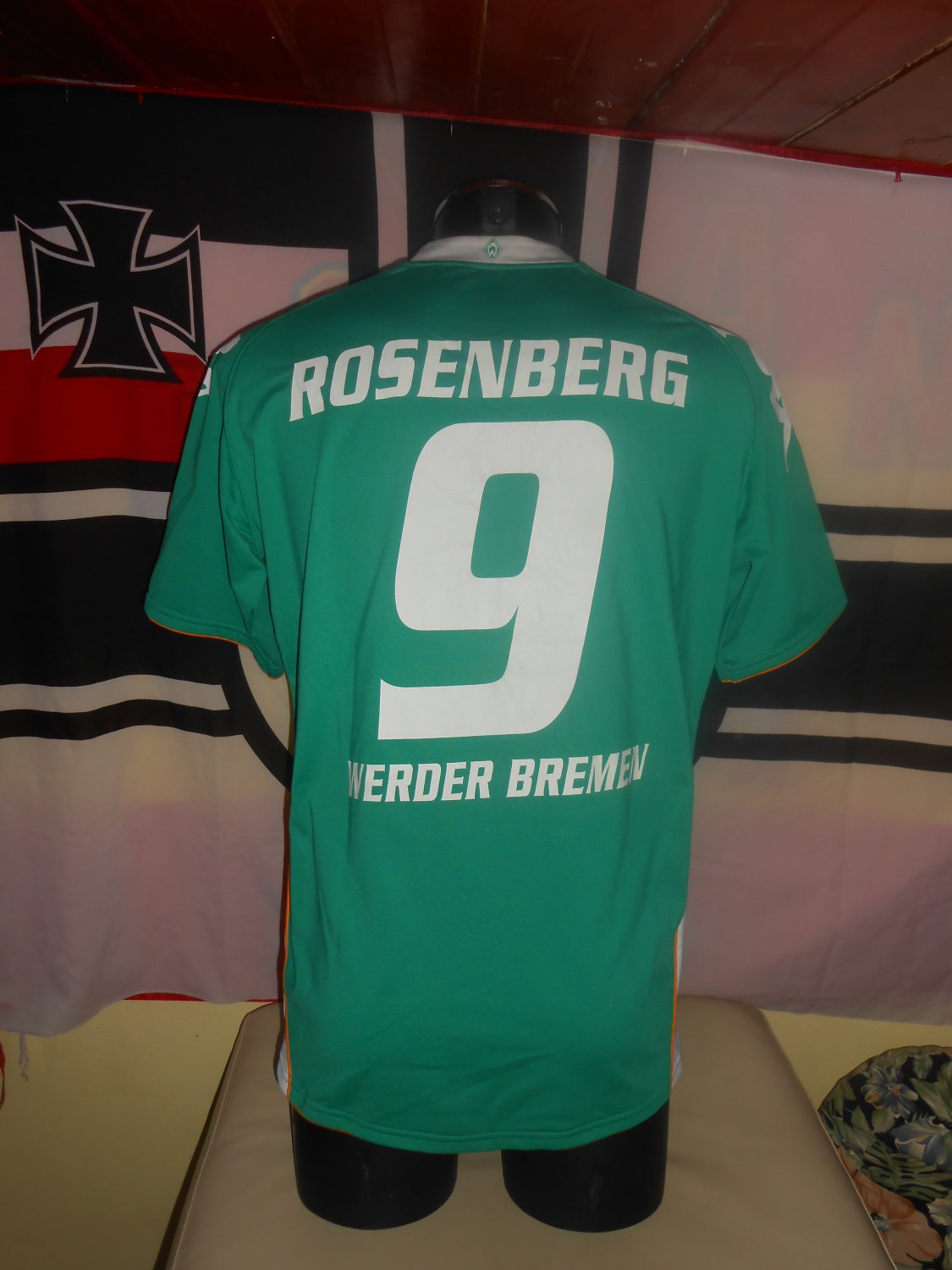 Short De Foot Werder Bremen 2007/2008 – Vert, Taille 164, Kappa, Enfant
