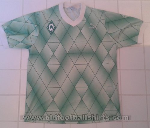 Werder Bremen Extérieur Maillot de foot 1988 - 1990