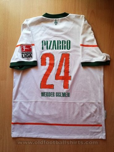 Werder Bremen Away football shirt 2009 - 2010