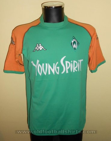 Werder Bremen Home baju bolasepak 2003 - 2004